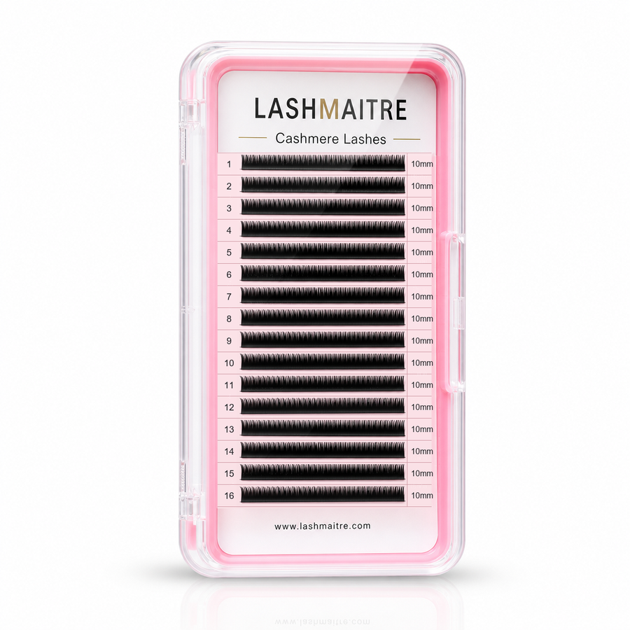 Professional cashmere eyelash extension tray by LASHMAITRE