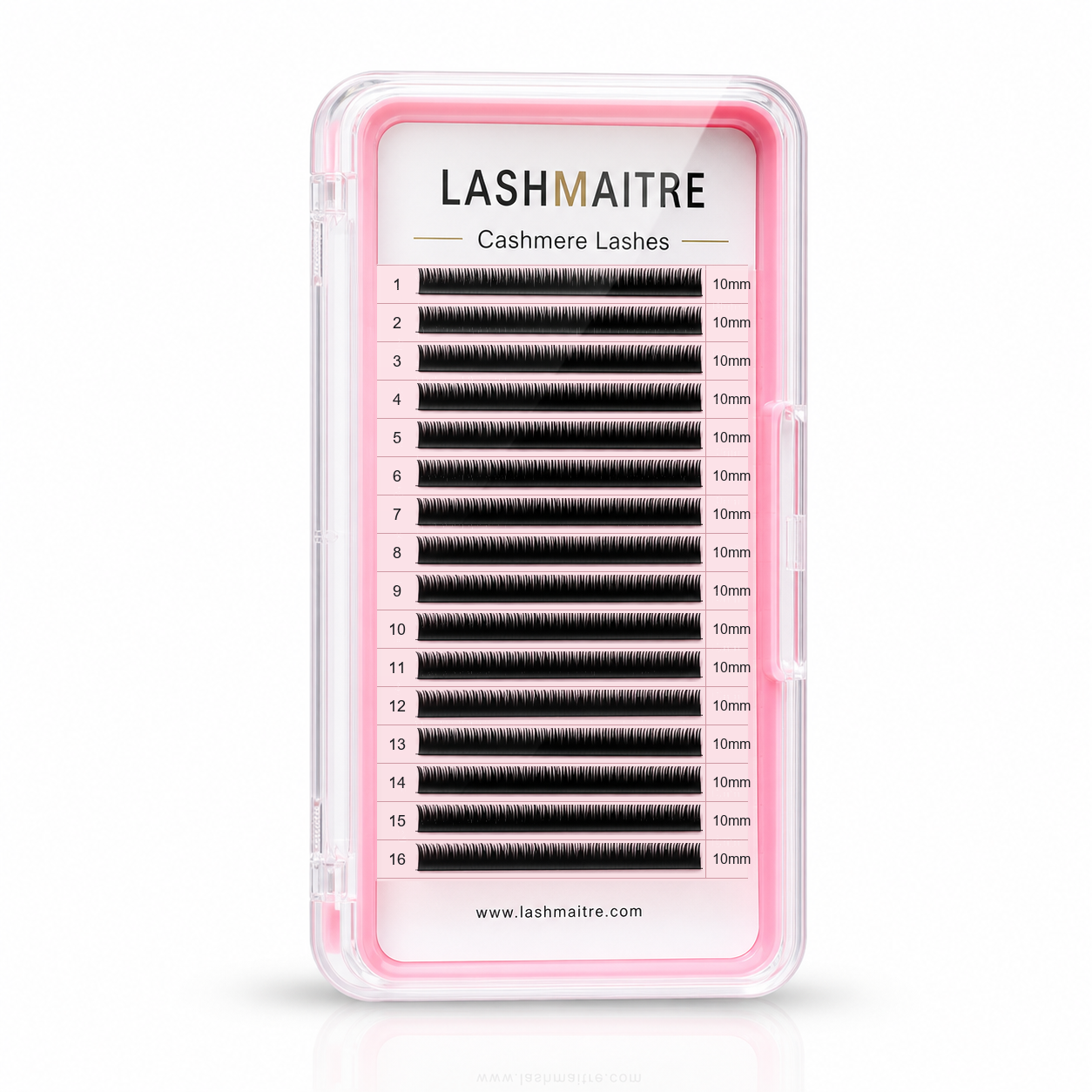 Professional cashmere eyelash extension tray by LASHMAITRE