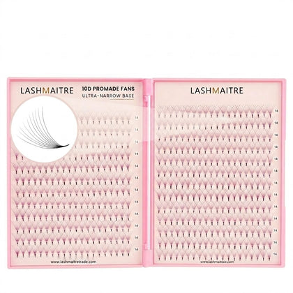 LASHMAITRE 10D Promade Fans Tray - 500 Fans main product image