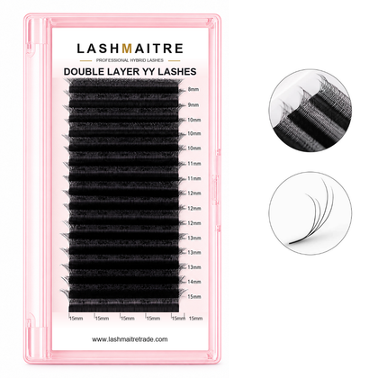 LASHMAITRE Double Layer Y Lashes 12 row product image