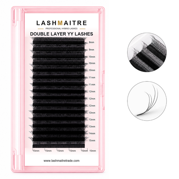 YY and W shape lashes