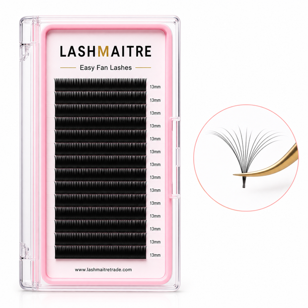 Easy fan lash trays