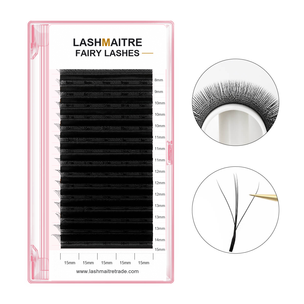 LASHMAITRE Fairy Lashes 0.07 12 row product image