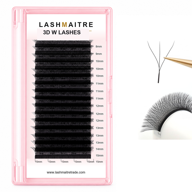 YY and W shape lashes