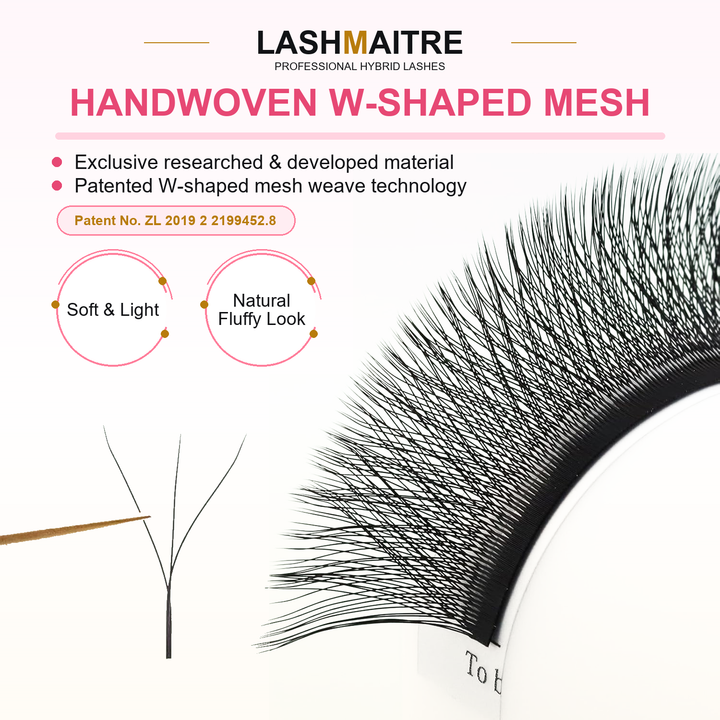 LASHMAITRE W Shape 3D Premade Volume Fan Lashes product detail