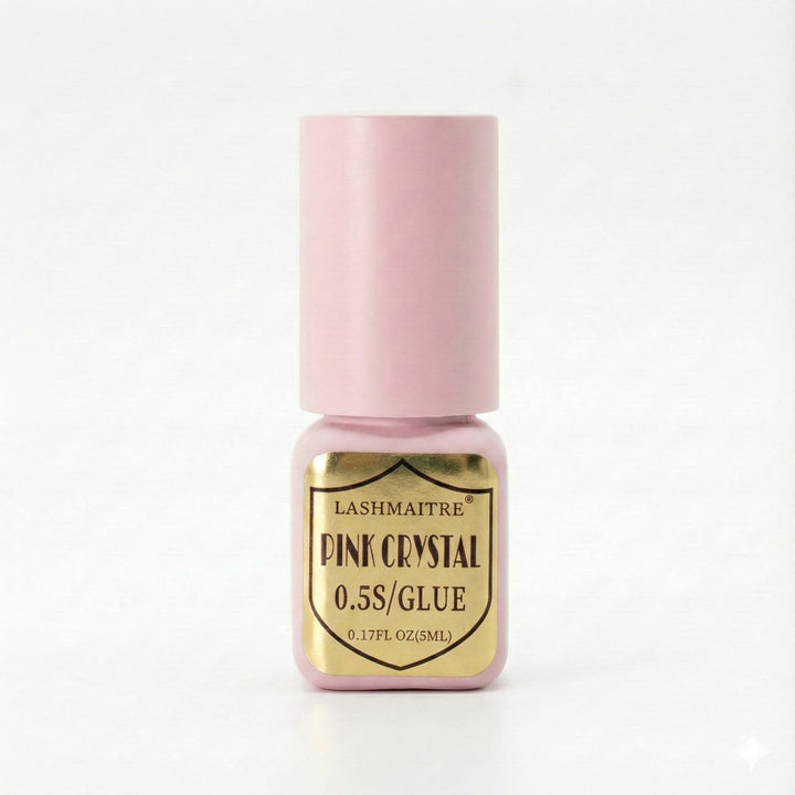0.5s Pink Crystal Lash Extension Glue